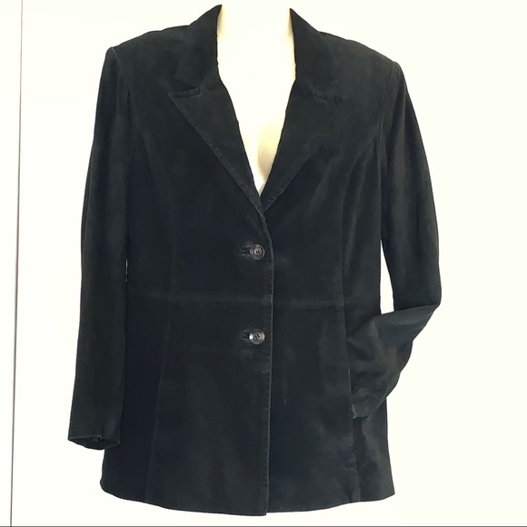 St. John’s Bay WASHABLE SUEDE jacket - Picture 1 of 8